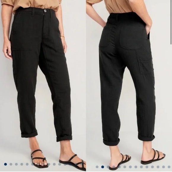 Old Navy Black Ankle Pants - Picture 1 of 1